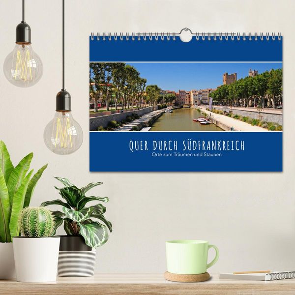 Produktbild: Quer durch S&uuml;dfrankreich (Wandkalender 2026 DIN A4 quer), CALVENDO Monatskalender