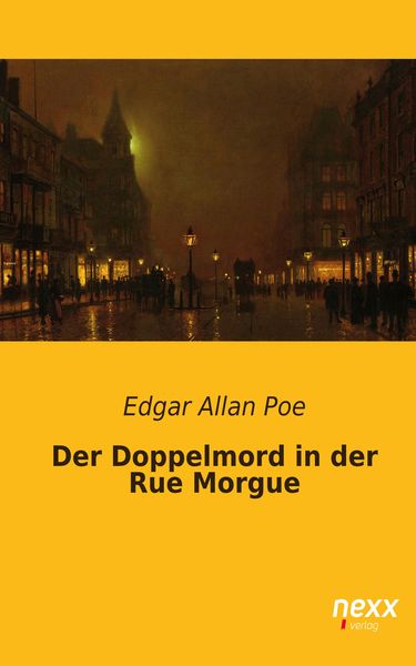 Produktbild: Der Doppelmord in der Rue Morgue