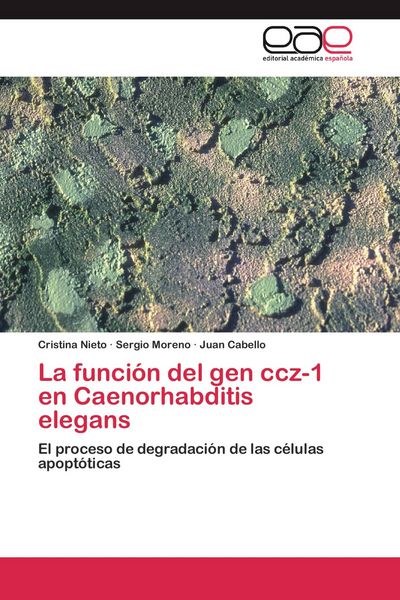 Produktbild: La funci&oacute;n del gen ccz-1 en Caenorhabditis elegans