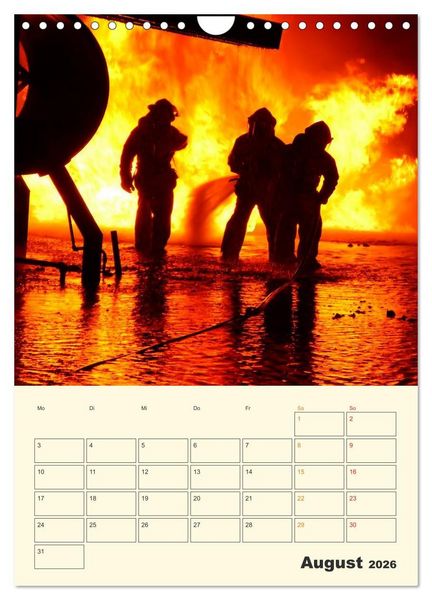 Produktbild: Feuerwehr - Warten auf den n&auml;chsten Einsatz (Wandkalender 2026 DIN A4 hoch), CALVENDO Monatskalender