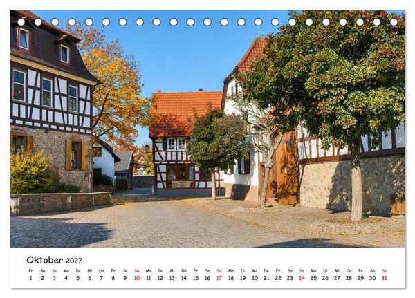 Produktbild: Rodenbach im Wandel der Zeit (Tischkalender 2027 DIN A5 quer), CALVENDO Monatskalender
