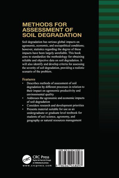Produktbild: Methods for Assessment of Soil Degradation
