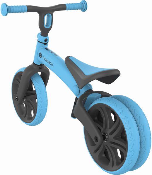YVOLUTION - Laufrad Junior blau