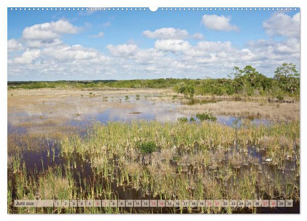 Produktbild: GEOclick calendar: Florida (hochwertiger Premium Wandkalender 2026 DIN A2 quer), Kunstdruck in Hochglanz