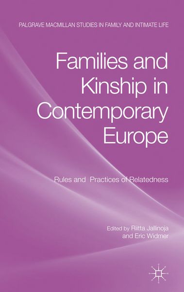 Produktbild: Families and Kinship in Contemporary Europe