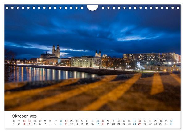 Produktbild: Typisch Magdeburg (Wandkalender 2026 DIN A4 quer), CALVENDO Monatskalender