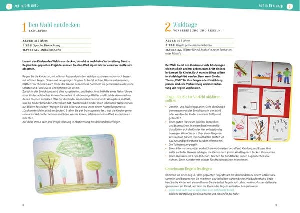 Produktbild: Projektreihe Kindergarten - Im Wald