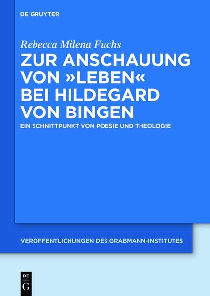Produktbild: Zur Anschauung von "Leben" bei Hildegard von Bingen