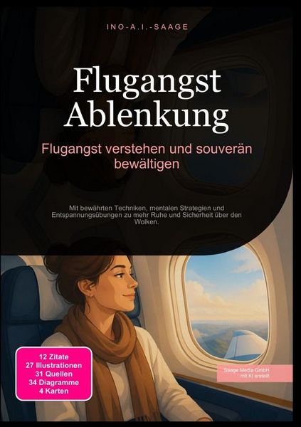 Produktbild: Flugangst Ablenkung: Flugangst verstehen und souver&auml;n bew&auml;ltigen