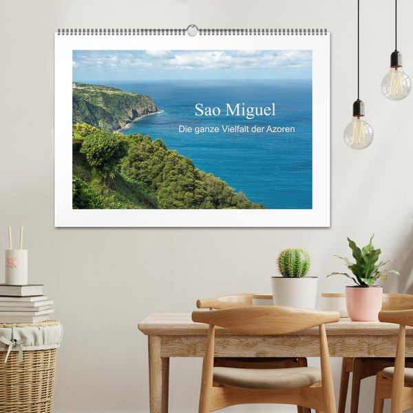Produktbild: Sao Miguel - Die ganze Vielfalt der Azoren (Wandkalender 2026 DIN A2 quer), CALVENDO Monatskalender