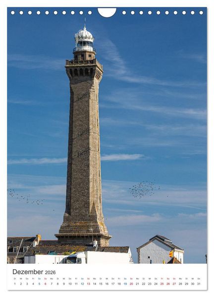 Produktbild: Leuchtturm-Legenden im Westen der Bretagne (Wandkalender 2026 DIN A4 hoch), CALVENDO Monatskalender