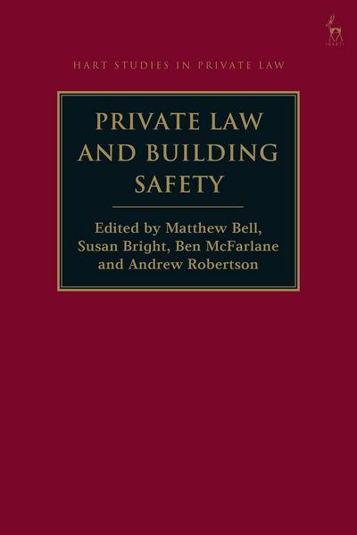 Produktbild: Private Law and Building Safety