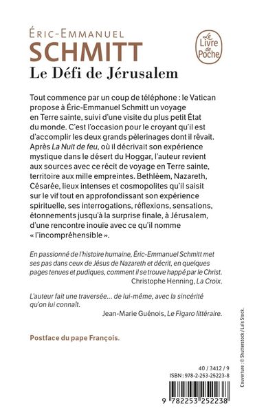 Produktbild: Le D&eacute;fi de J&eacute;rusalem