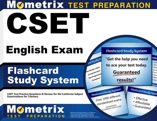 Produktbild: CSET English Exam Flashcard Study System