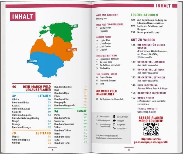 Produktbild: MARCO POLO Reisef&uuml;hrer Baltikum, Estland, Lettland, Litauen