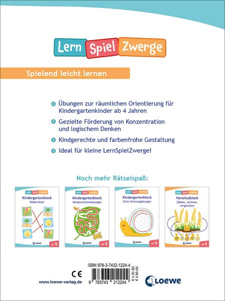 Produktbild: Die neuen LernSpielZwerge - R&auml;umliche Orientierung