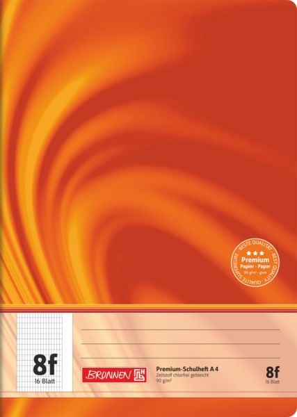 Produktbild: Brunnen SchulheftA4 Vivendi Lin 8f 16Bl