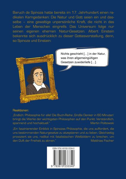 Produktbild: Spinoza in 60 Minuten