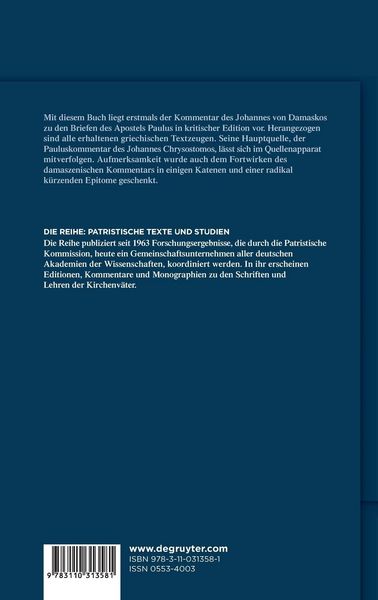 Produktbild: Commentarii in epistulas Pauli