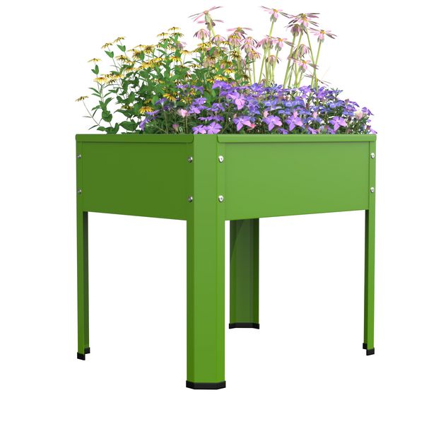 Produktbild: Metall Beet Pflanzkasten Hochbeet 50x40 Balora M