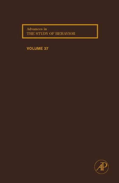 Produktbild: Advances in the Study of Behavior