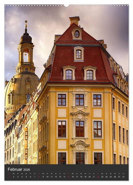 Produktbild: Mein Dresden (Wandkalender 2026 DIN A2 hoch), CALVENDO Monatskalender
