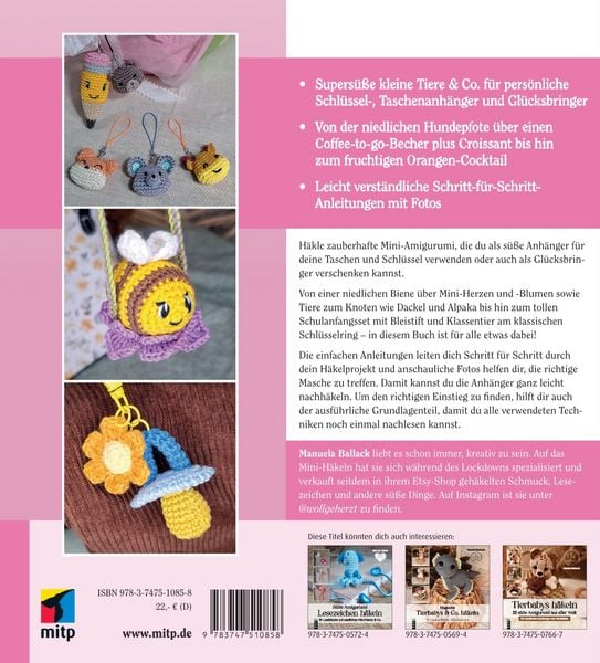 Produktbild: Amigurumi Taschenanh&auml;nger & Schl&uuml;sselanh&auml;nger h&auml;keln