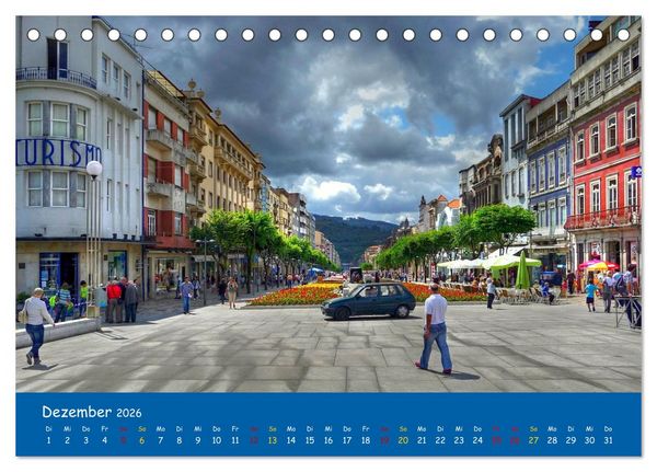 Produktbild: Der Norden von Portugal (Tischkalender 2026 DIN A5 quer), CALVENDO Monatskalender