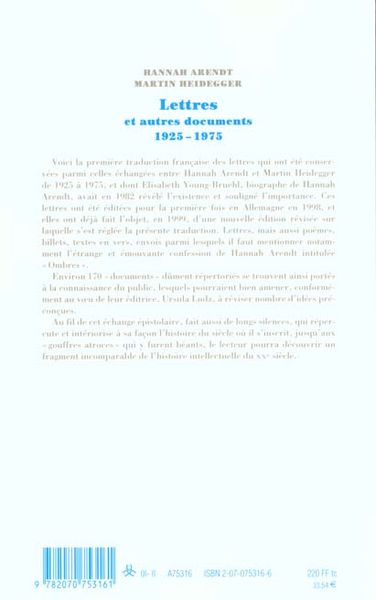Produktbild: Lettres et autres documents, 1925-1975
