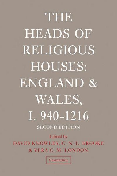 Produktbild: The Heads of Religious Houses