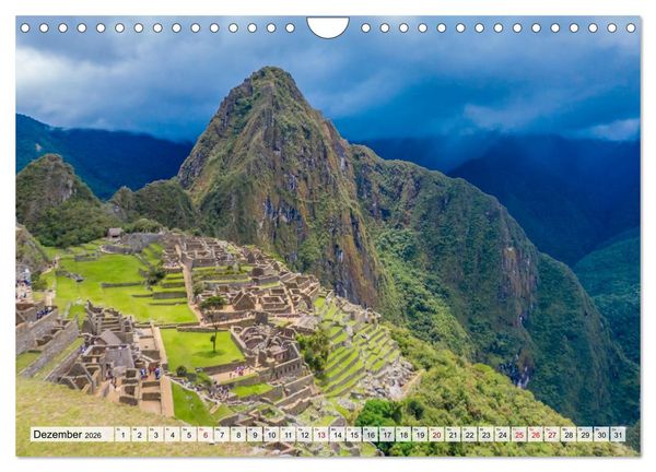 Produktbild: Faszination Peru &ndash; Natur und Kultur (Wandkalender 2026 DIN A4 quer), CALVENDO Monatskalender