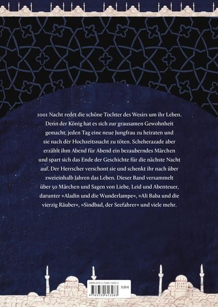 Produktbild: Die sch&ouml;nsten M&auml;rchen aus 1001 Nacht. In der klassischen &Uuml;bersetzung von Dr. Gustav Weil
