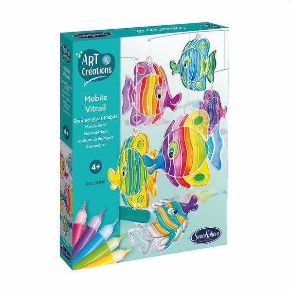 Bastelset Mobile Fische