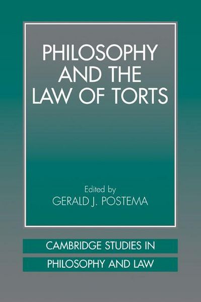 Produktbild: Philosophy and the Law of Torts