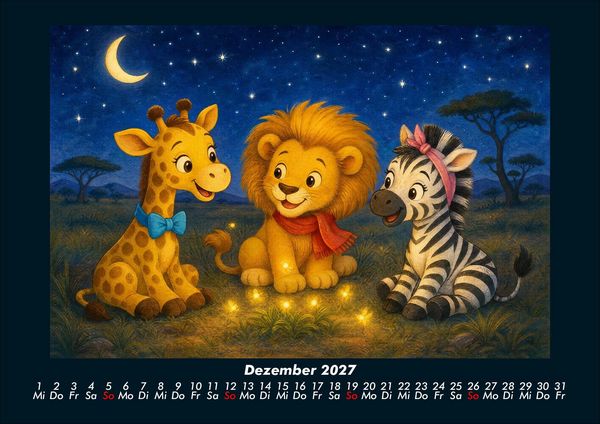 Produktbild: Buschi - K&ouml;nig der Tiere 2027 Fotokalender DIN A4