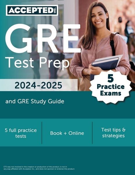 Produktbild: GRE Test Prep 2024-2025