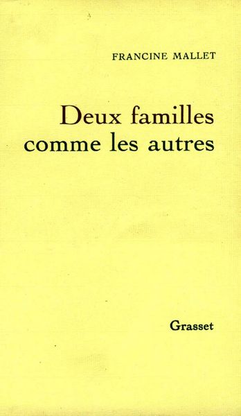 Produktbild: Deux familles comme les autres