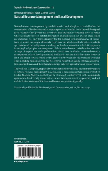 Produktbild: Natural Resource Management and Local Development