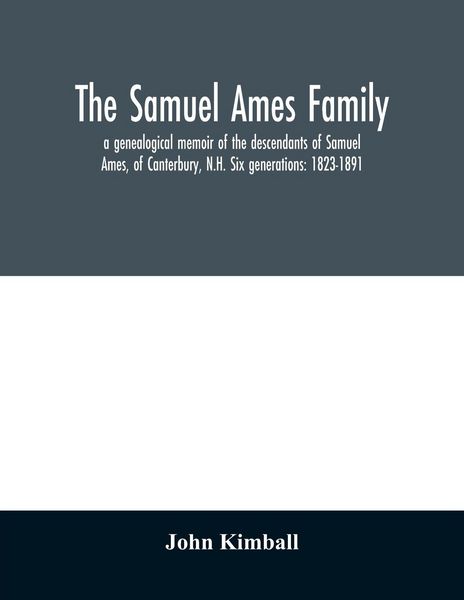 Produktbild: The Samuel Ames family