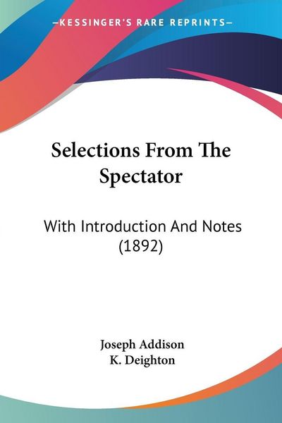 Produktbild: Selections From The Spectator