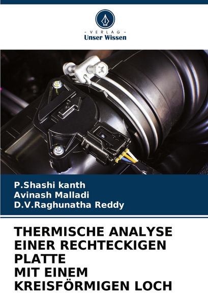 Produktbild: Thermische Analyse einer Rechteckigen Platte mit Einem Kreisf&ouml;rmigen Loch