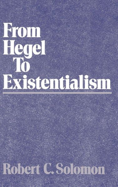 Produktbild: From Hegel to Existentialism