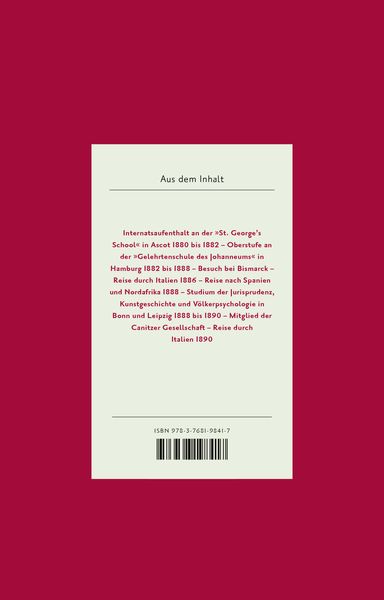 Produktbild: Das Tagebuch (1880-1937), Band 1 (Das Tagebuch 1880-1937, Bd. 1)