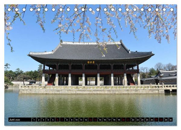 Produktbild: Seoul - Metropole zwischen Tradition und Moderne (Tischkalender 2026 DIN A5 quer), CALVENDO Monatskalender