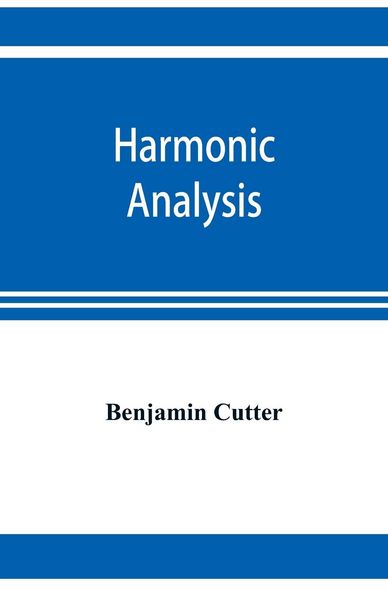Produktbild: Harmonic analysis