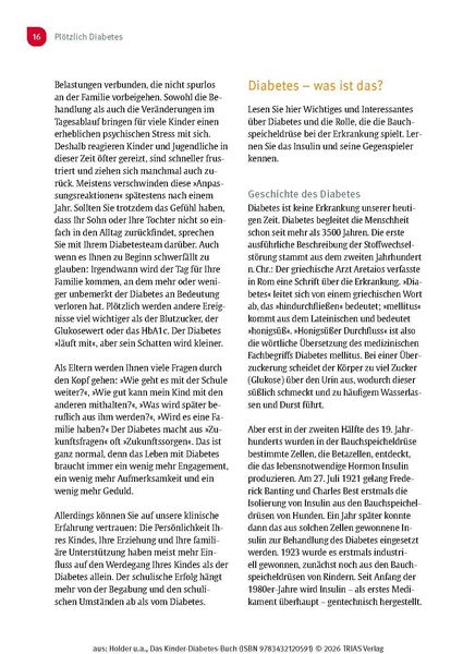 Produktbild: Das Kinder-Diabetes-Buch