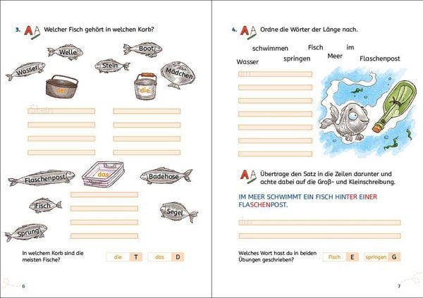Produktbild: Lesel&ouml;wen Lernhilfen - Diktat-Training und Lernw&ouml;rter - 3. Klasse