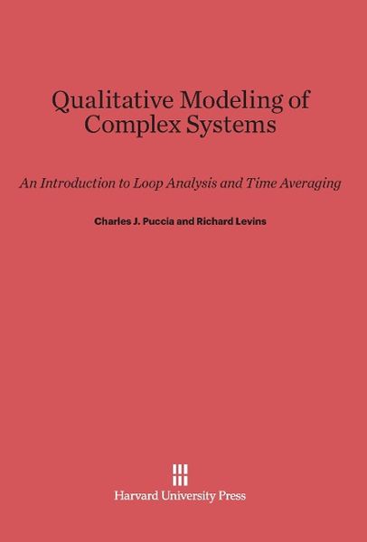 Produktbild: Qualitative Modeling of Complex Systems