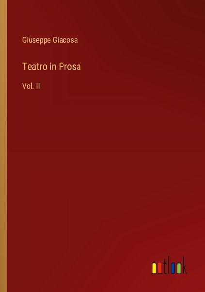 Produktbild: Teatro in Prosa