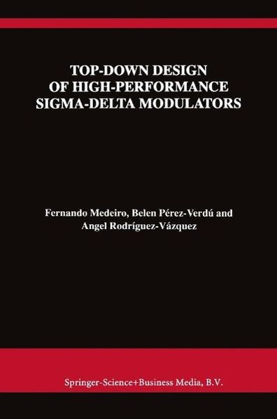 Produktbild: Top-Down Design of High-Performance Sigma-Delta Modulators